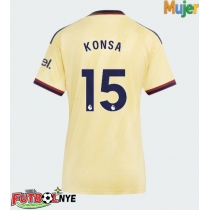 Camiseta Arsenal Ezri Konsa #15 Tercera Equipación para mujer 2026-27 manga corta